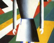 卡兹米尔 马列维奇 : A Peasant at the farm